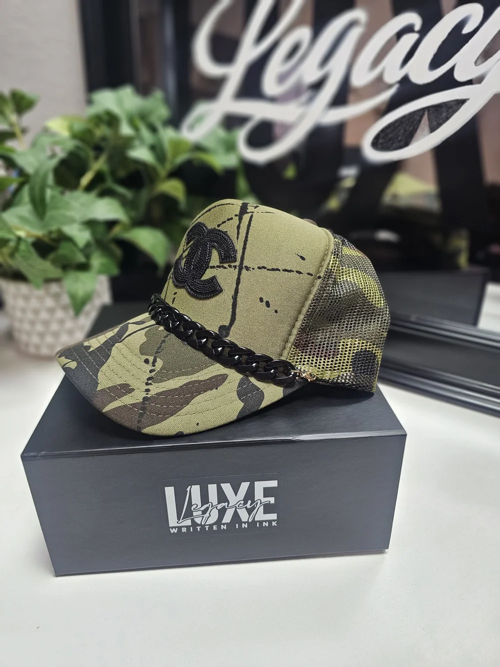 Custom Designer Inspired OTTO Trucker Hat